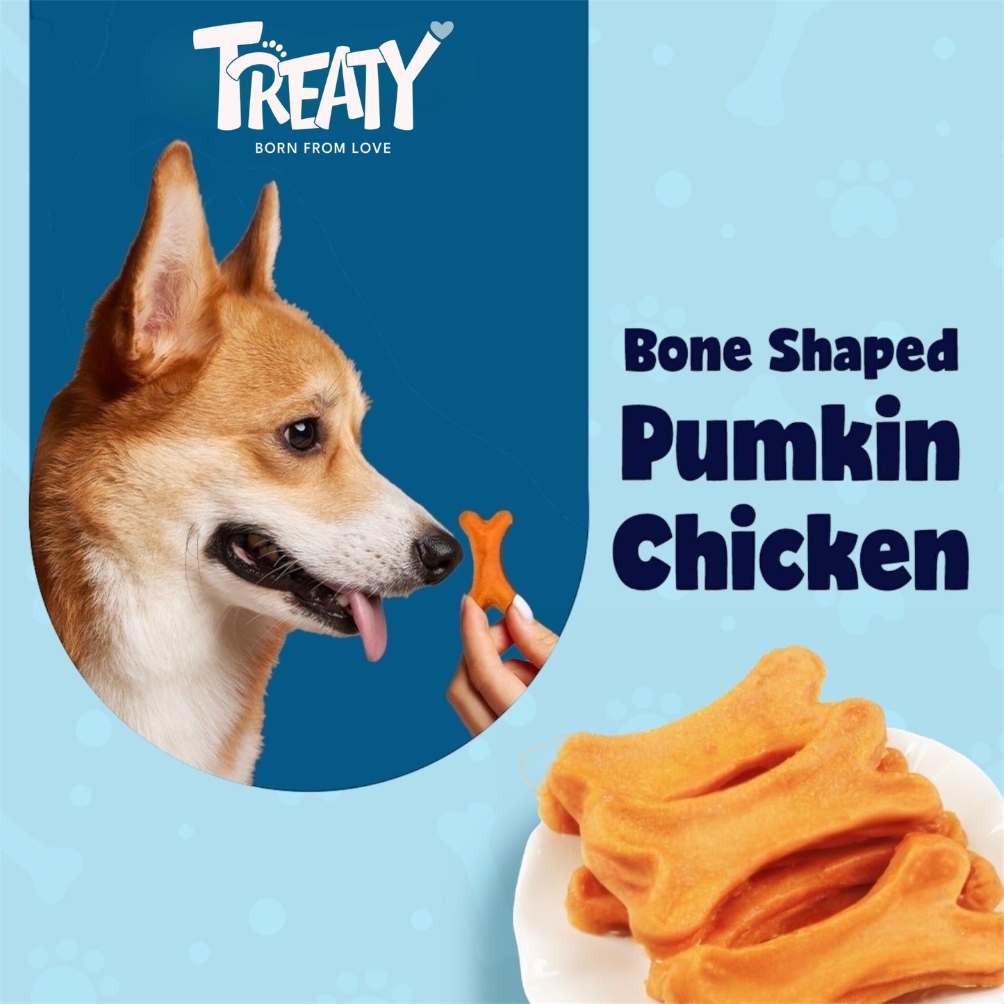 Bone Shape Pumpkin Chicken