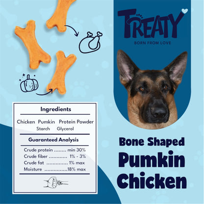 Bone Shape Pumpkin Chicken