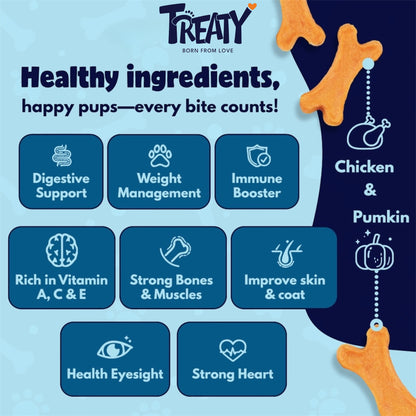 Bone Shape Pumpkin Chicken